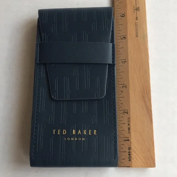 EUC Ted Baker Blue Cell Phone Case with “T” Design - Picture 4 of 6